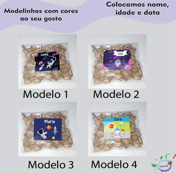 Saquinho com Semente Girassol/astronauta