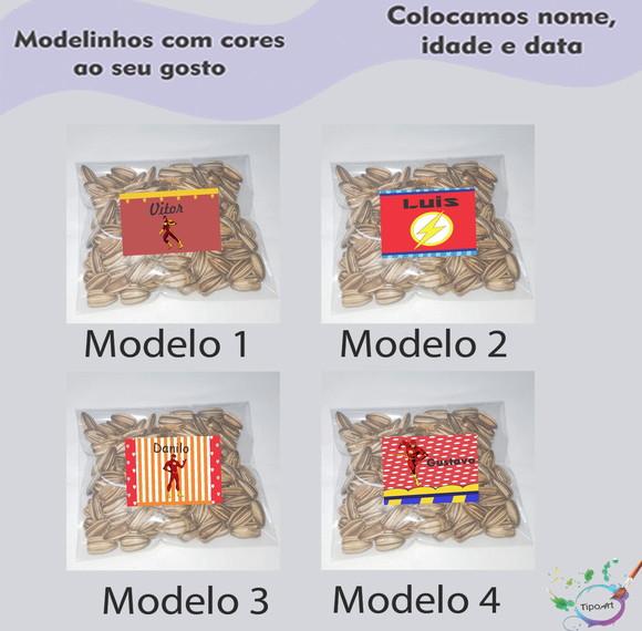 Saquinho Personalizado com Semente Girassol/ Flash