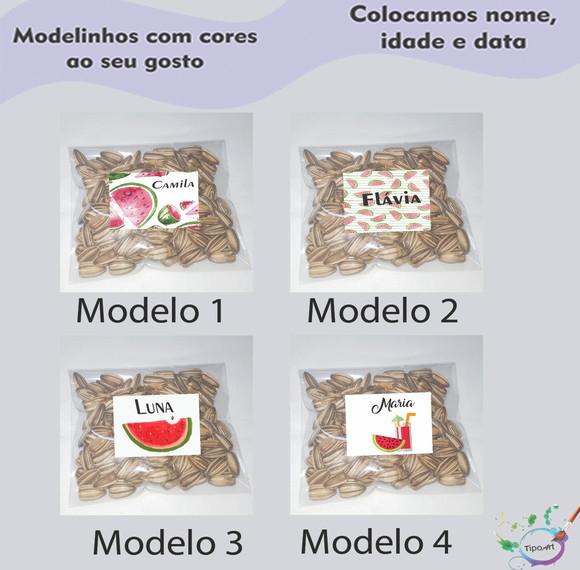 Saquinho Personalizado com Semente Girassol