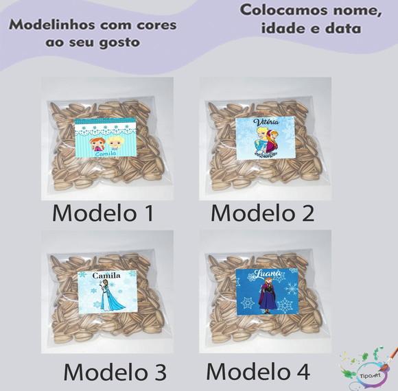 Saquinho Personalizado com Semente Girassol/frozen