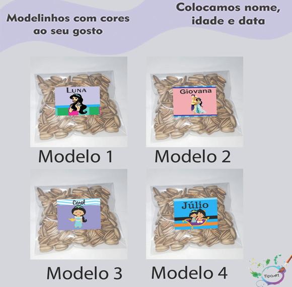 Saquinho Personalizado com Semente Girassol/jasmine