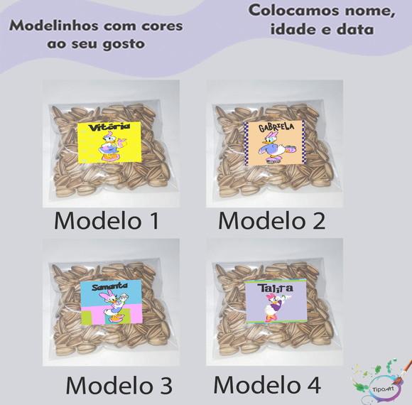 Saquinho Personalizado com Semente Girassol/margarida