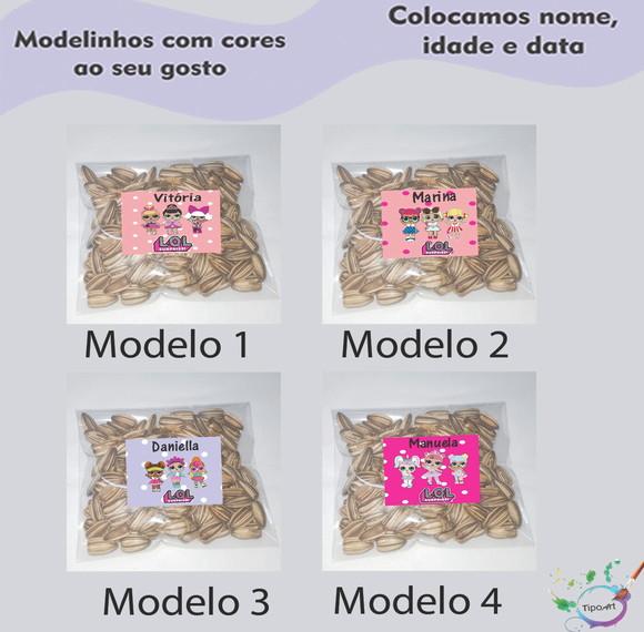 Saquinho Personalizado com Semente Girassol/lol