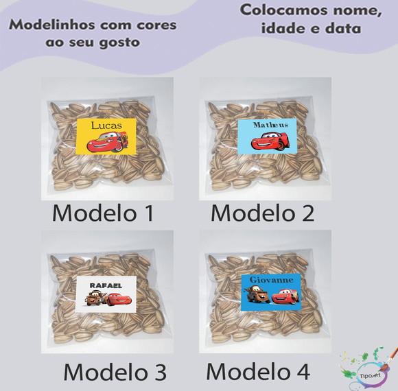 Saquinho Personalizado com Semente Girassol/relâmpago