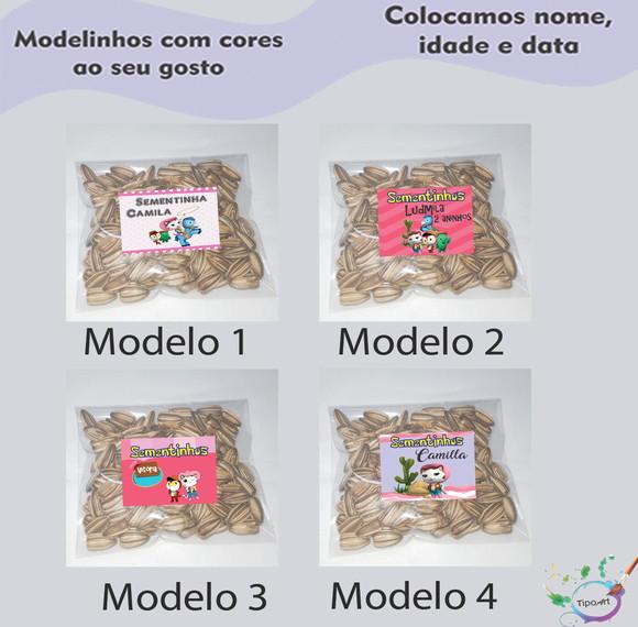 Saquinho Personalizado com Semente Girassol/sheriff
