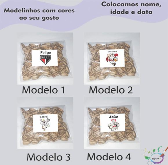 Saquinho Personalizado com Semente Girassol/sp