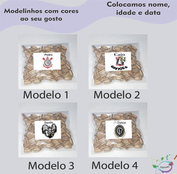 Saquinho Personalizado com Semente Girassol/timão