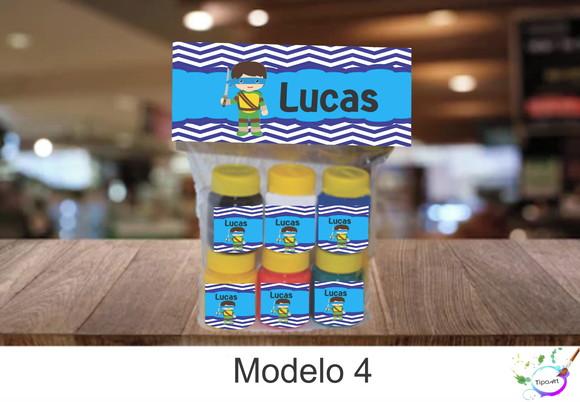 Tinta Pintura -tartaruga Ninja