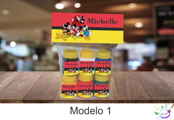 Tinta Pintura -turma do Mickey