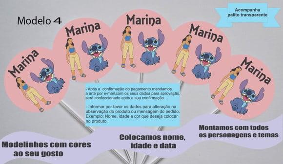 Topper - Lilo/stitch