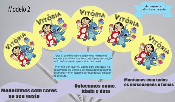 Topper - Lilo/stitch