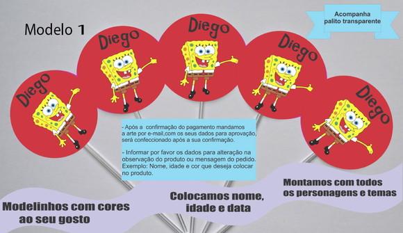 Topper -bob Esponja