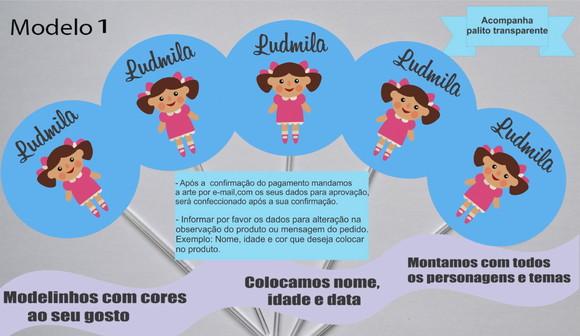 Topper -boneca