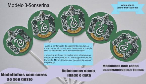 Topper -brasões Hogwarts
