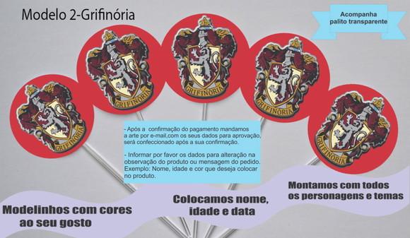 Topper -brasões Hogwarts
