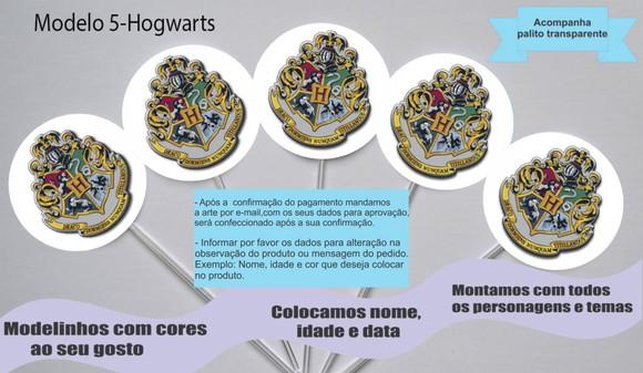 Topper -brasões Hogwarts