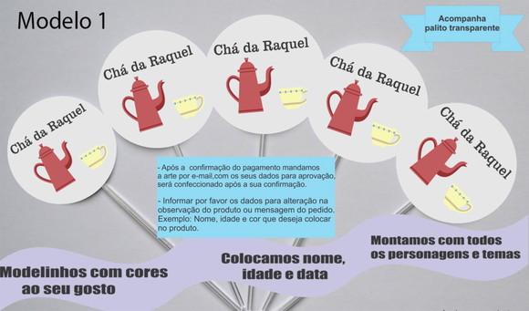 Topper -chá de Cozinha/panela