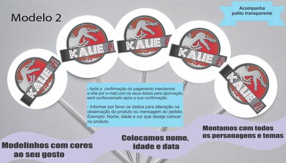 Topper -dinossauro