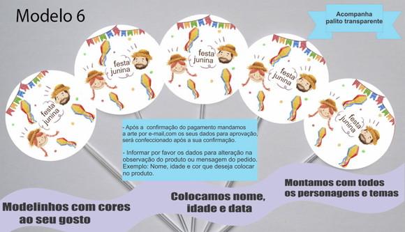 Topper -festa Junina