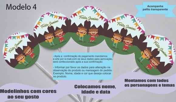 Topper -festa Junina