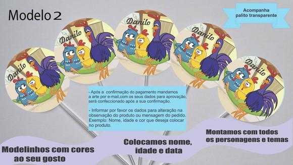 Topper -galinha Pintadinha