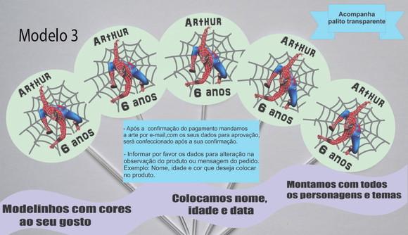 Topper -homem Aranha