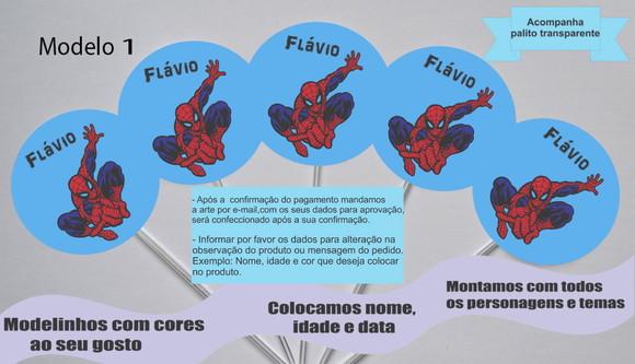 Topper -homem Aranha
