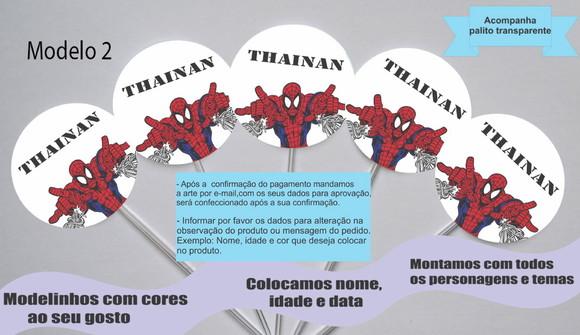 Topper -homem Aranha