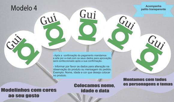 Topper -lanterna Verde