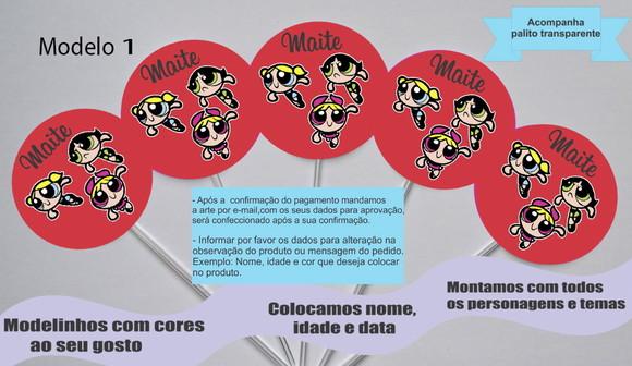 Topper -meninas Super Poderosas