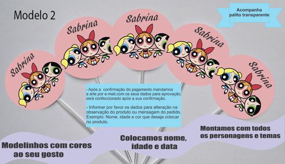 Topper -meninas Super Poderosas