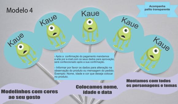 Topper -mike Wazowski