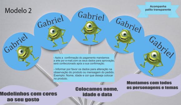 Topper -mike Wazowski