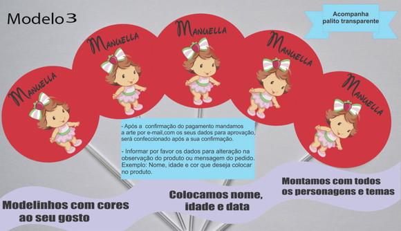 Topper -moranguinho