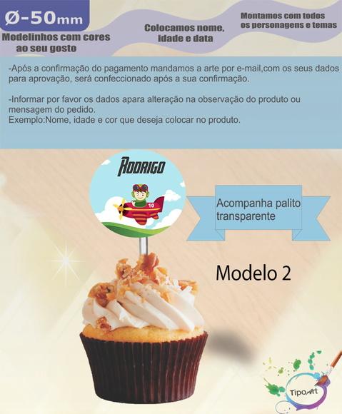 Topper 5 cm -aviador
