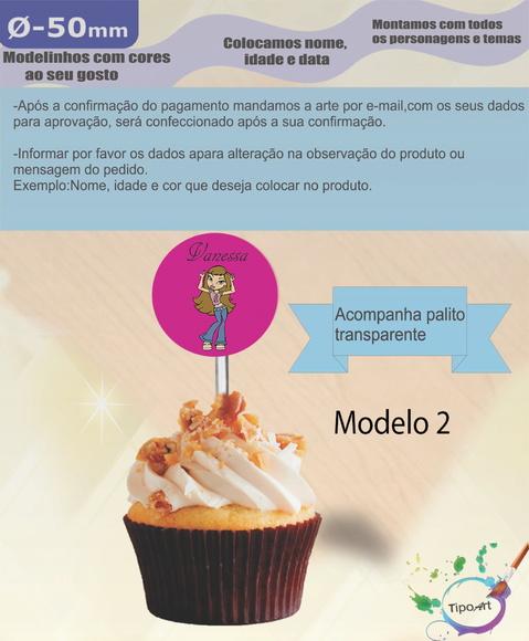 Topper 5 cm -bratz