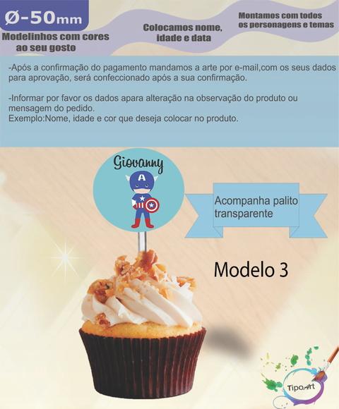 Topper 5 cm -capitão America