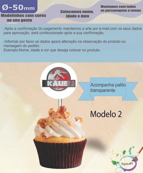 Topper 5 cm -dinossauro