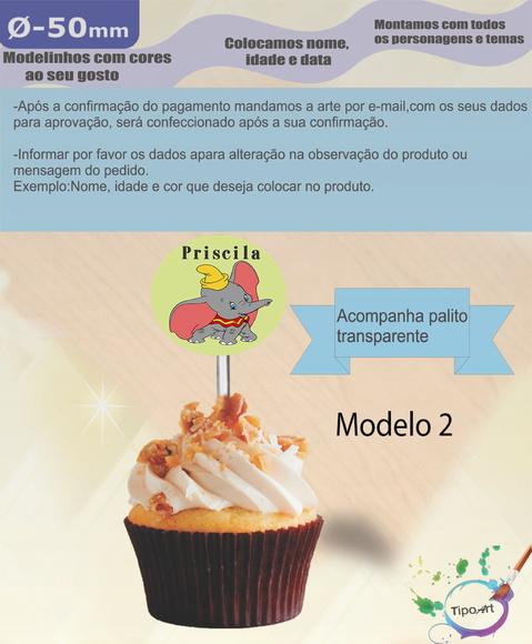 Topper 5 cm -dumbo