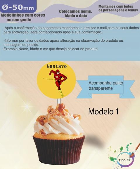 Topper 5 cm -flash