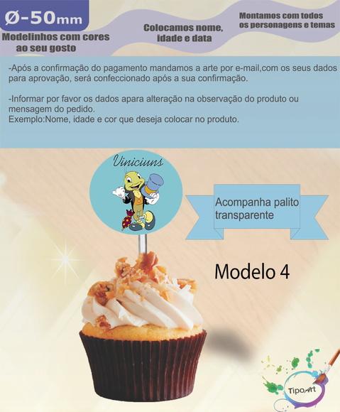 Topper 5 cm -grilo Falante