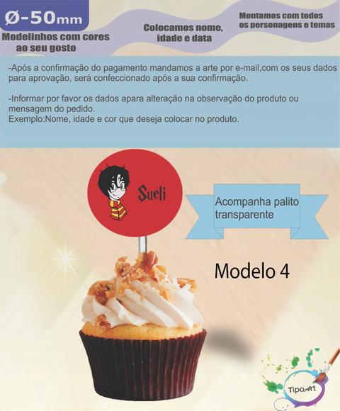Topper 5 cm -harry Potter-modelo 2