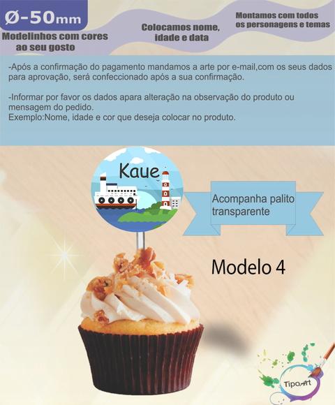 Topper 5 cm -marinheiro