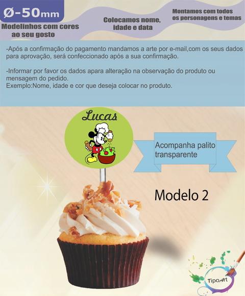 Topper 5 cm -mickey