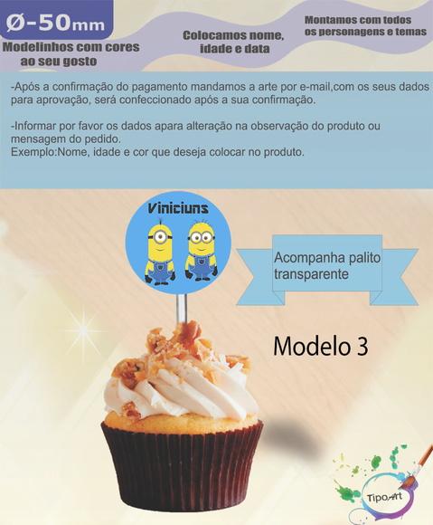 Topper 5 cm -minions