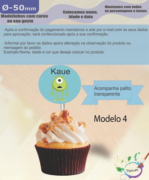 Topper 5 cm -mike Wazowski
