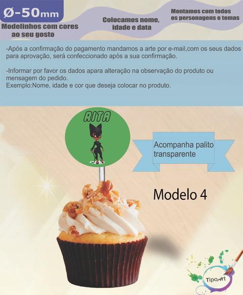 Topper 5 cm -mulher Gato