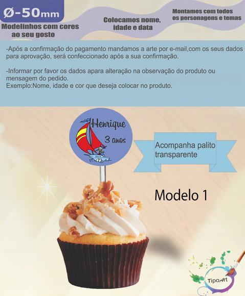 Topper 5 cm -pato Donald