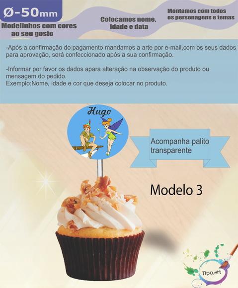 Topper 5 cm -peter Pan