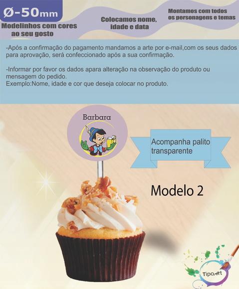 Topper 5 cm -pinoquio
